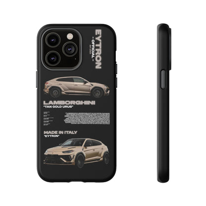 "Tan Gold Urus" Sturdy Case
