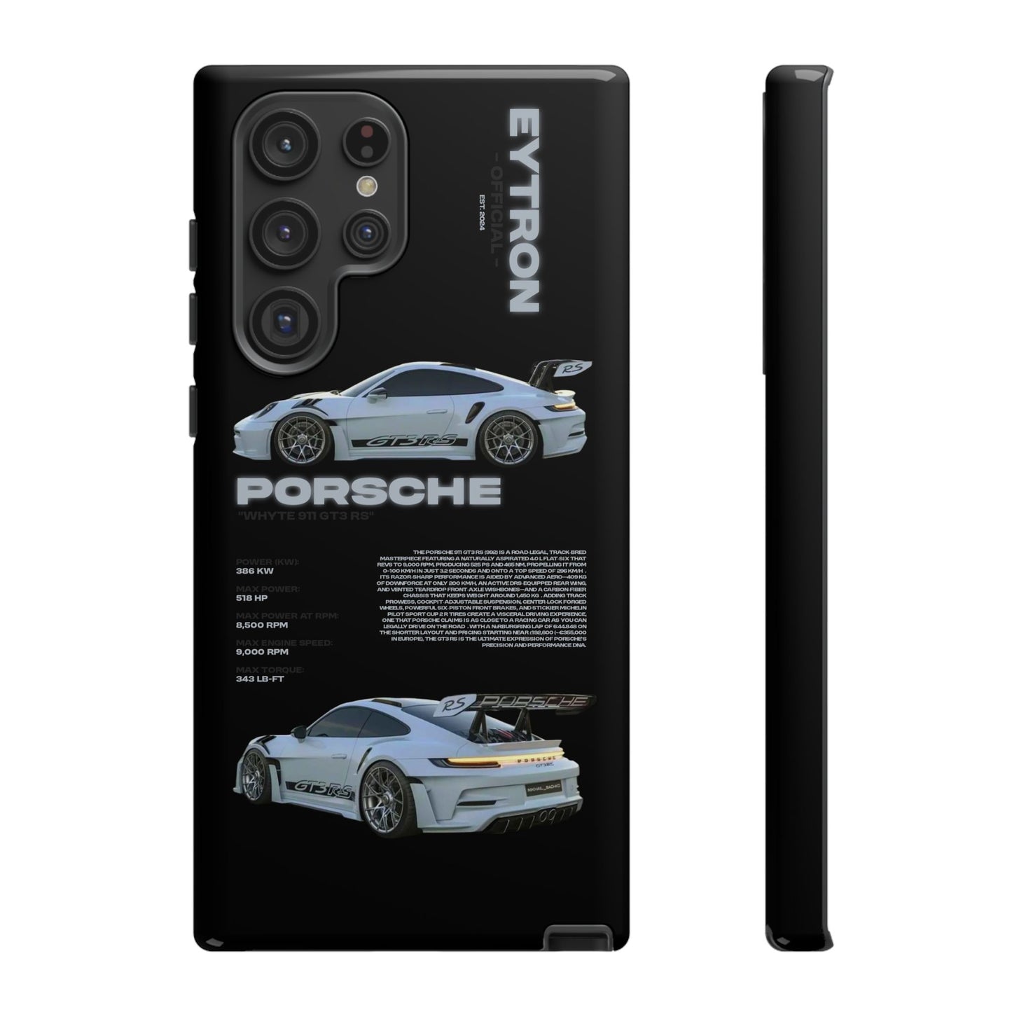 "Whyte 911 GT3 RS" Sturdy Case