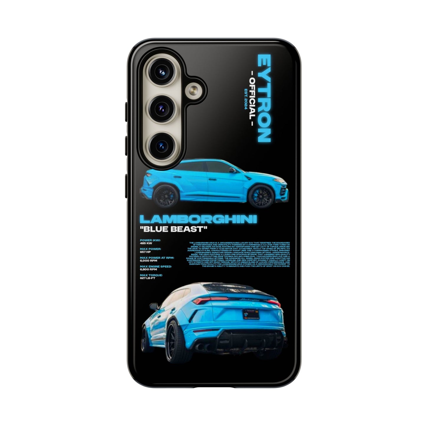 "Blue Beast" Sturdy Case