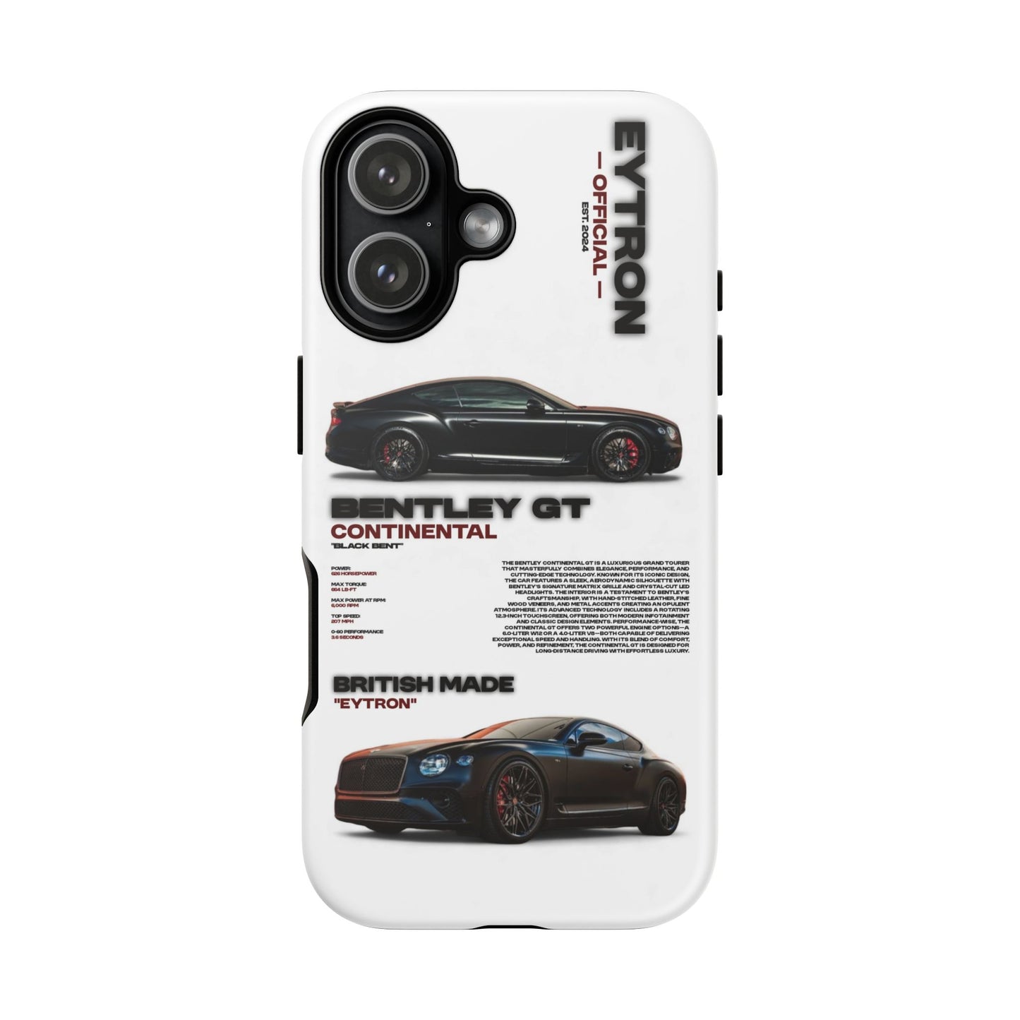"Black Bent" Sturdy Case