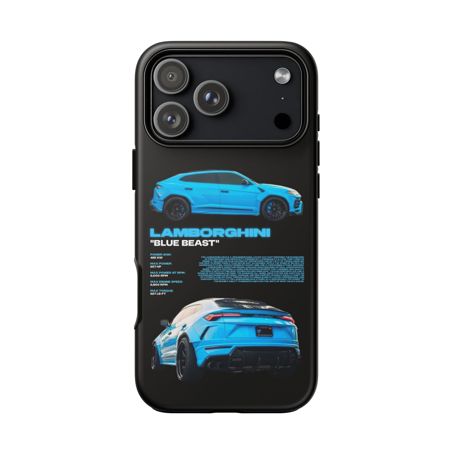 "Blue Beast" Sturdy Case