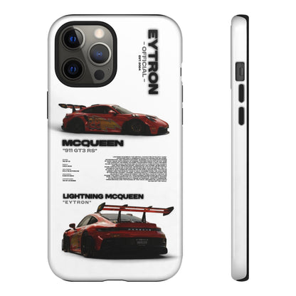 "McQueen" White Tough Case