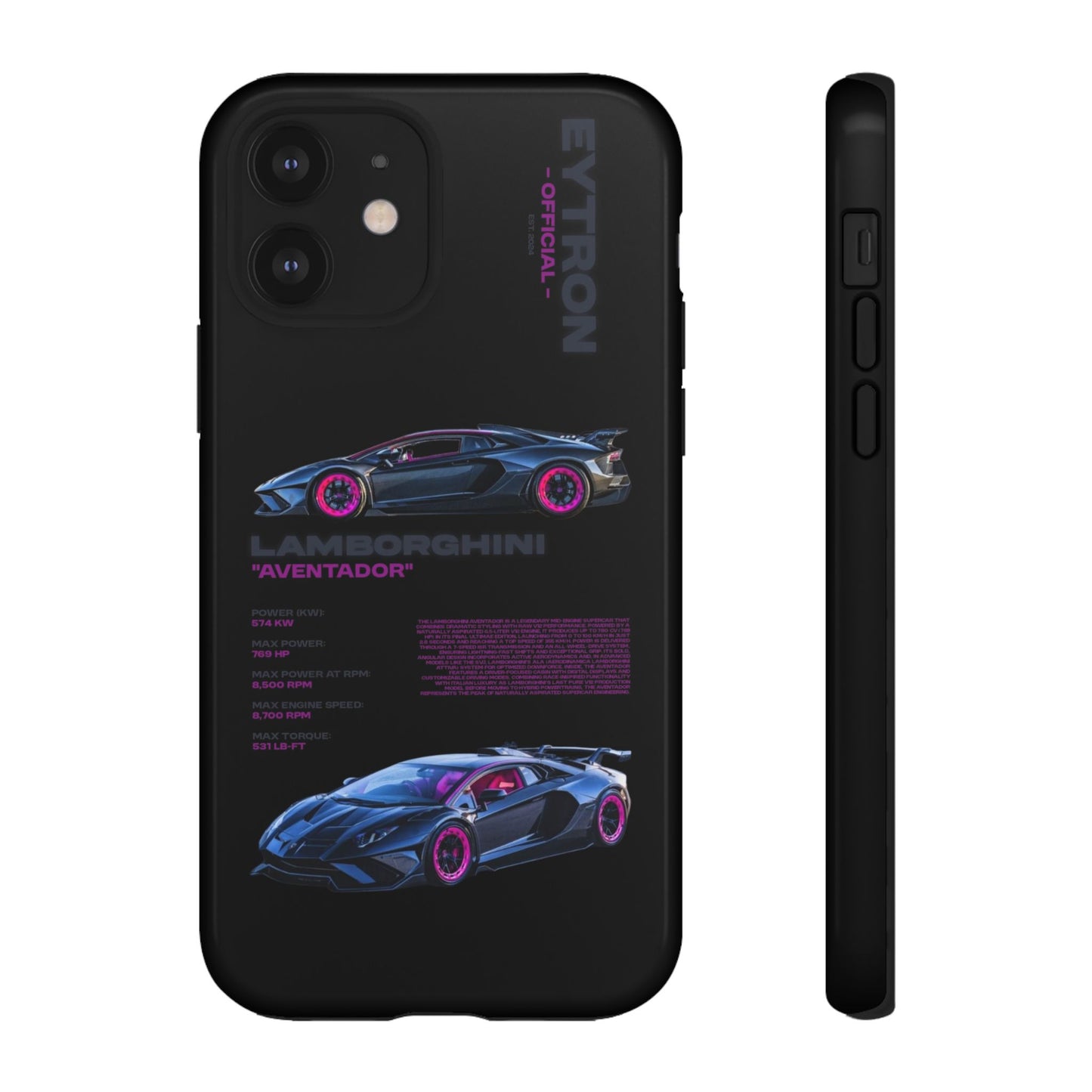 "Strad's Lambo" Sturdy Case
