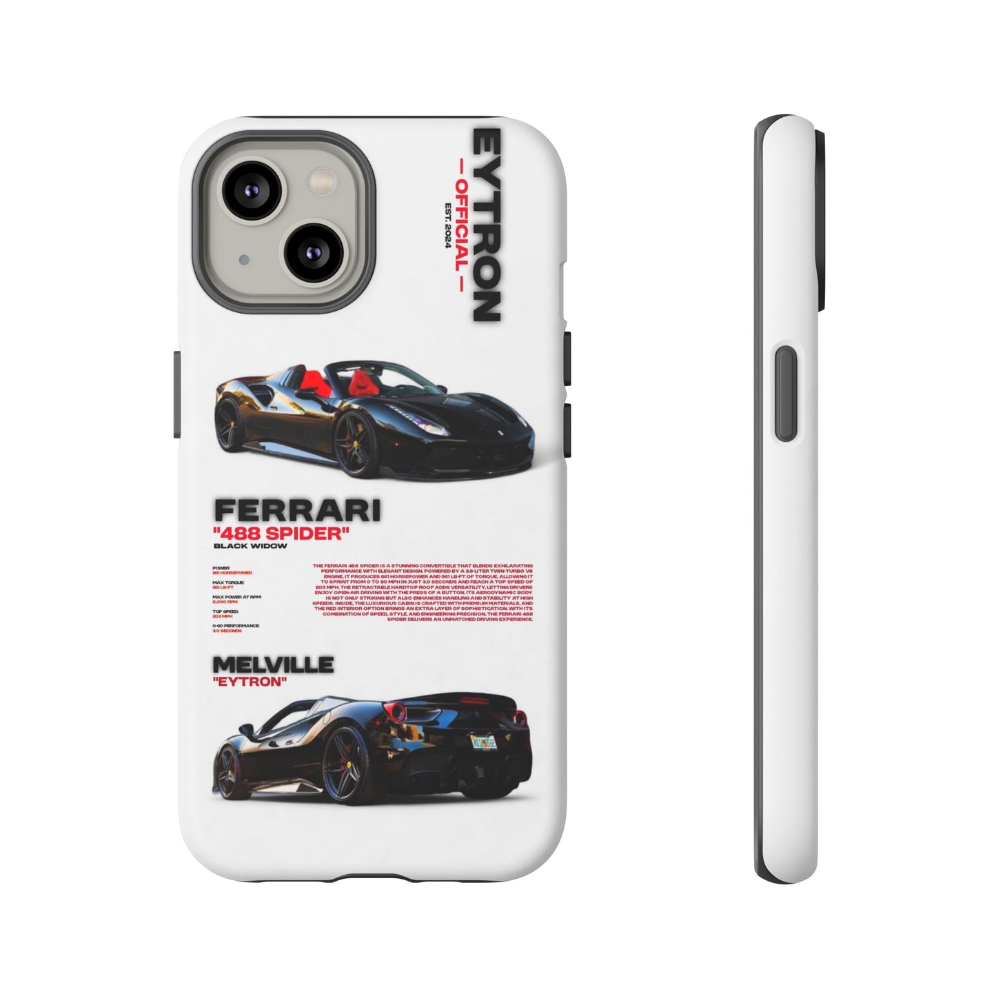"Black Widow" Sturdy Case