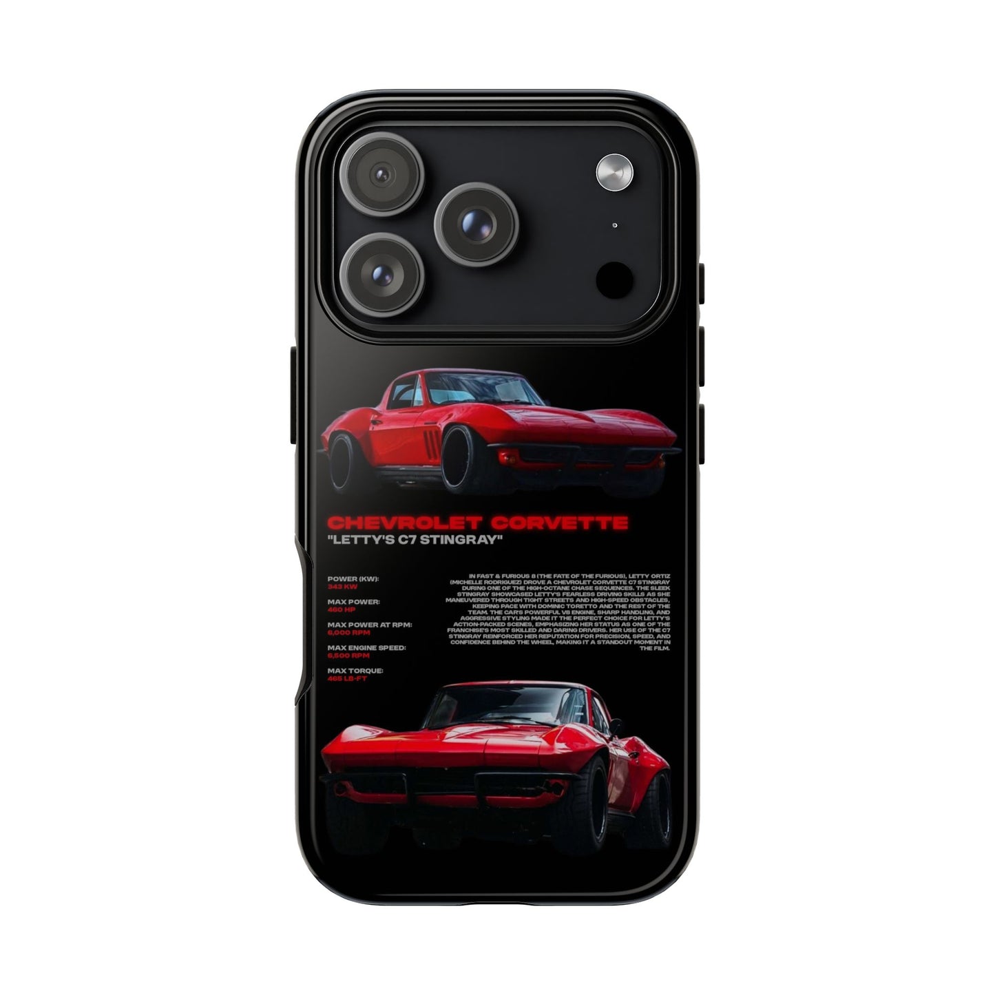 "Letty's C7 Stingray" Sturdy Case