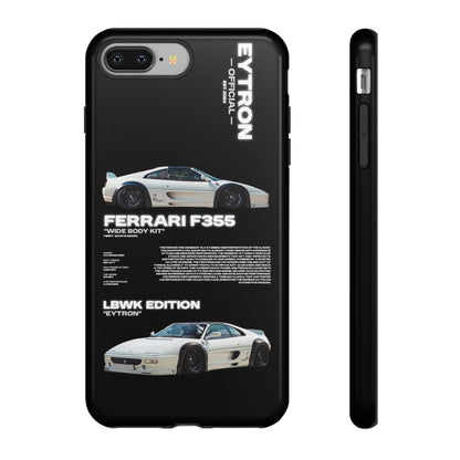 "Fiery White Moon" Sturdy Case
