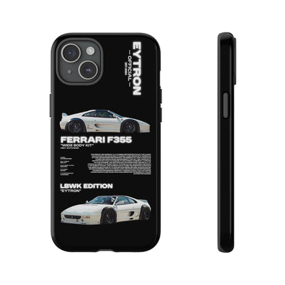 "Fiery White Moon" Sturdy Case
