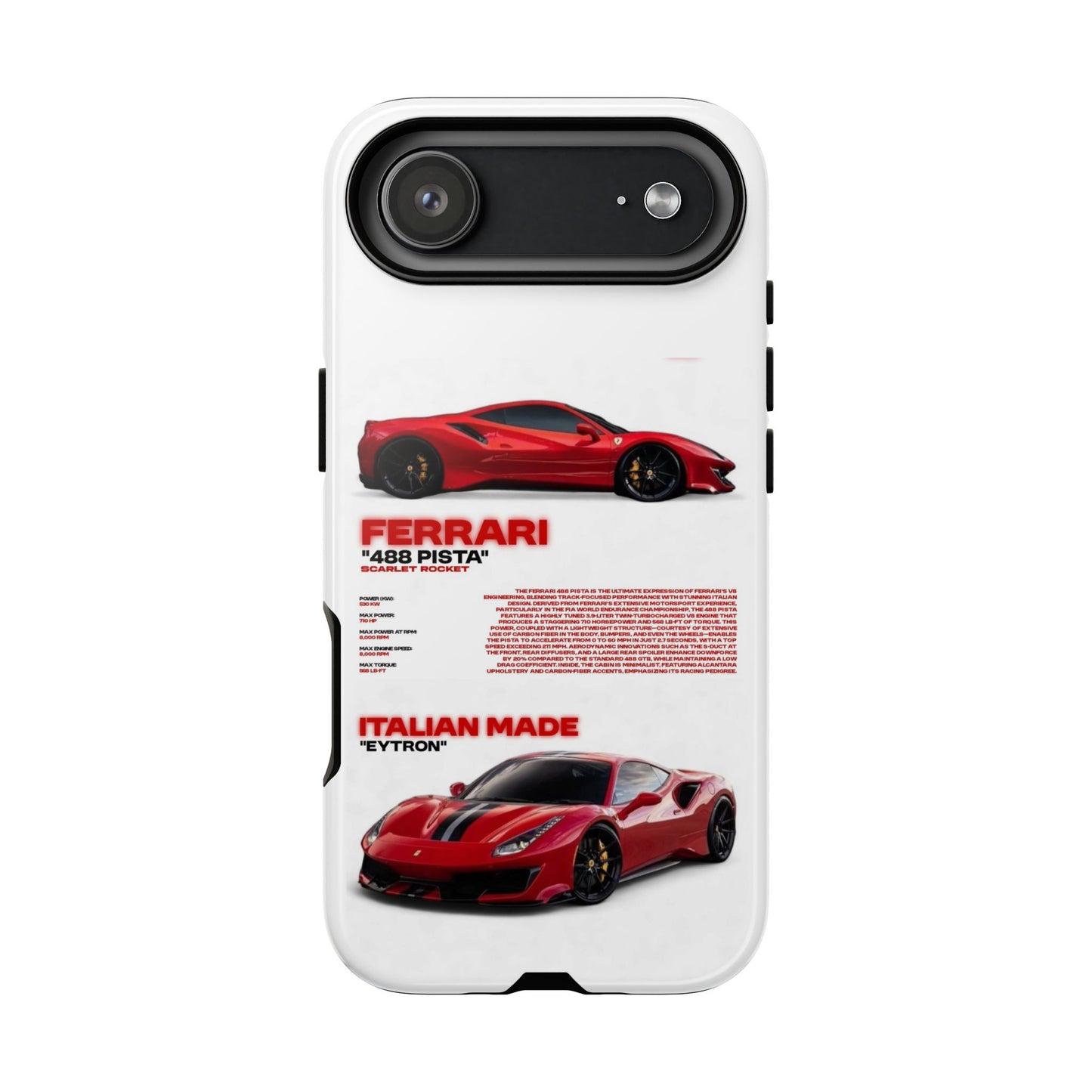 "Scarlet Rocket" Sturdy Case