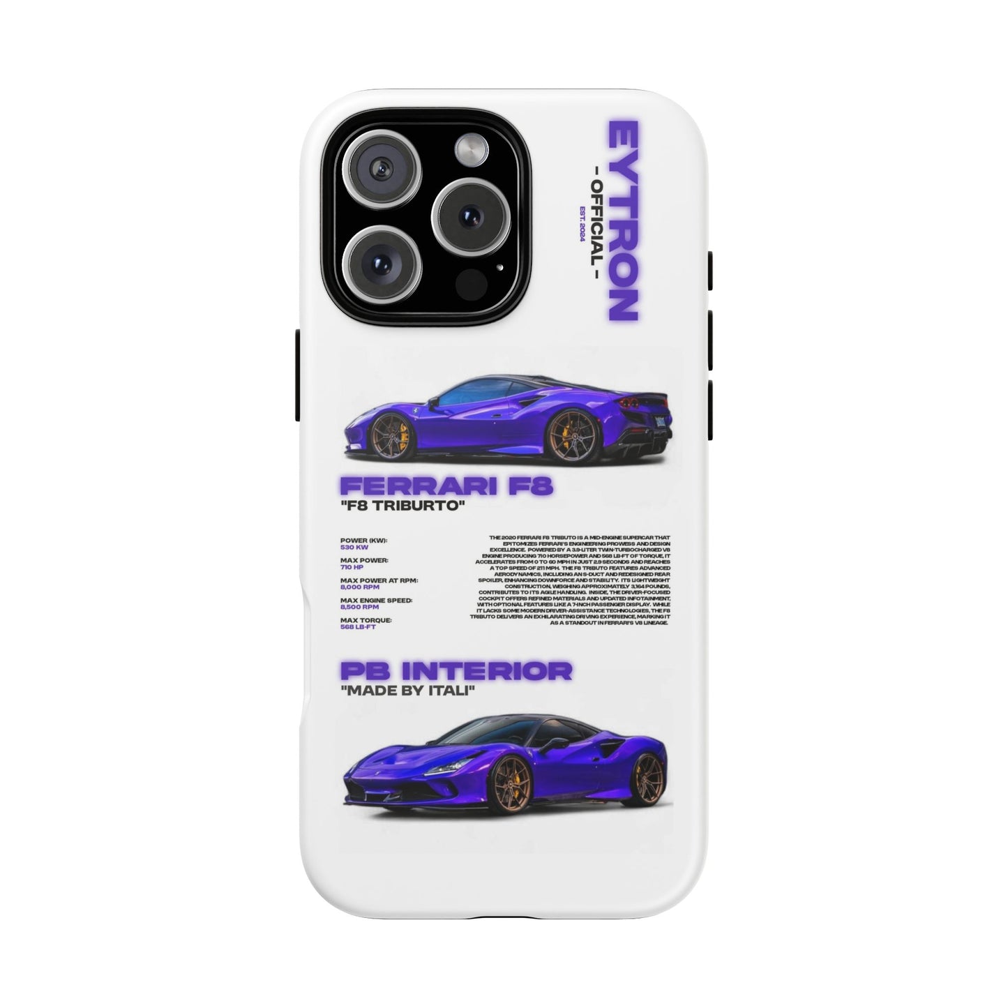 "F8 Triburto" Sturdy Case
