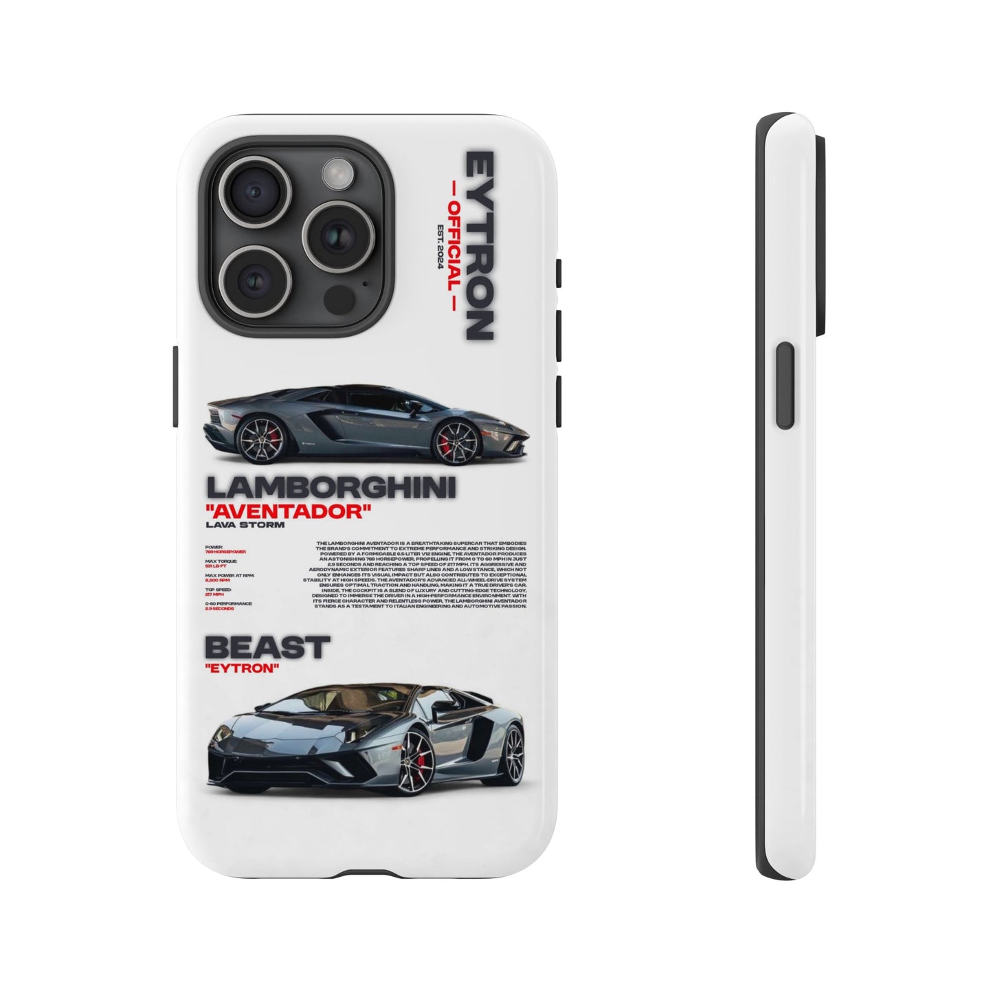 "Lava Storm" Sturdy Case