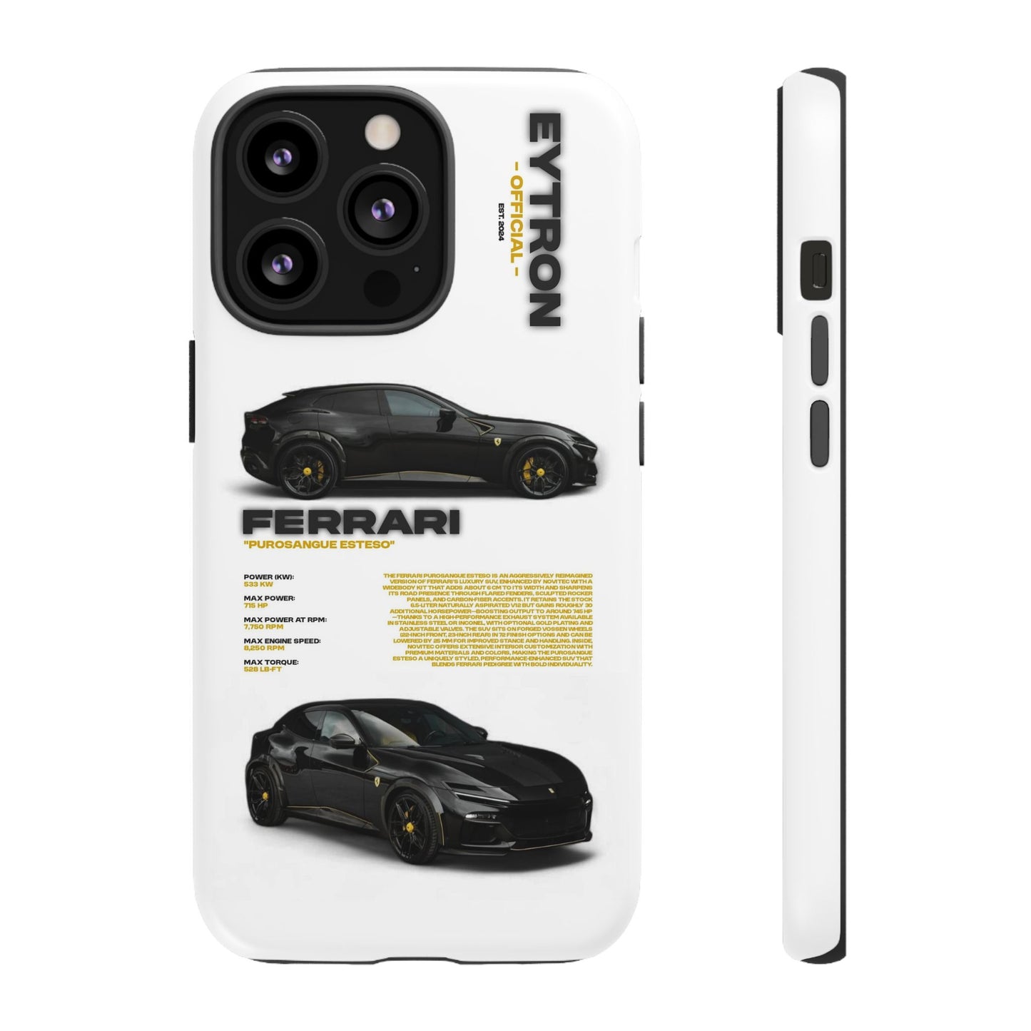 "Purosangue Esteso" Sturdy Case