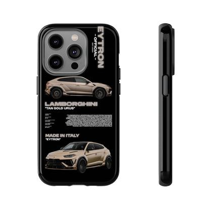 "Tan Gold Urus" Sturdy Case