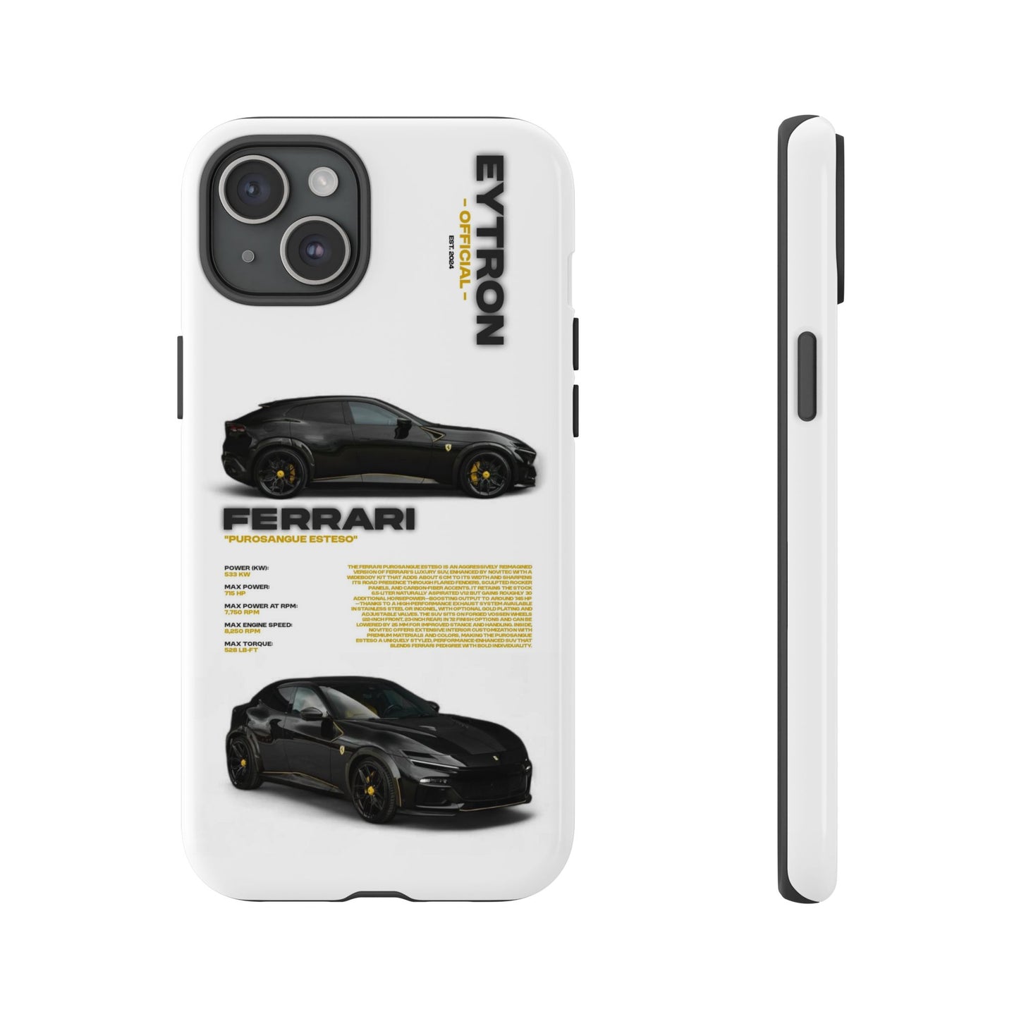 "Purosangue Esteso" Sturdy Case