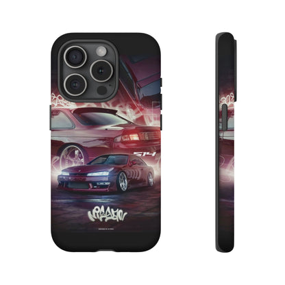 "Wine Red S14" JDM Case