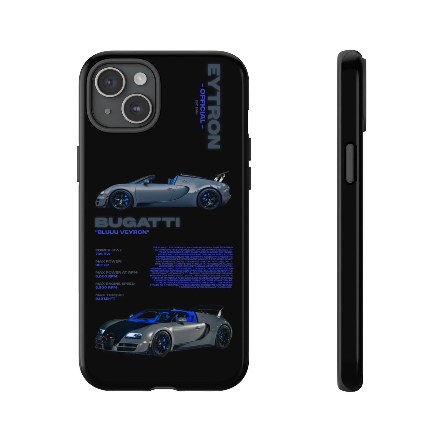 "Bluuu Veyron" Sturdy Case