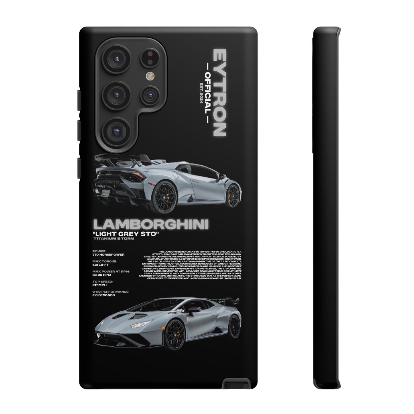 "Titanium Storm" Sturdy Case
