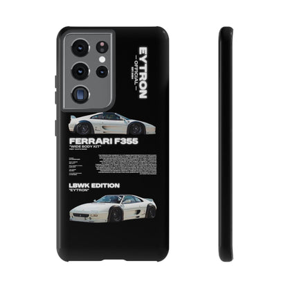 "Fiery White Moon" Sturdy Case