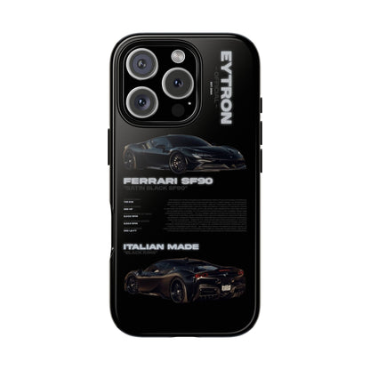 "Satin Black SF90" Sturdy Case