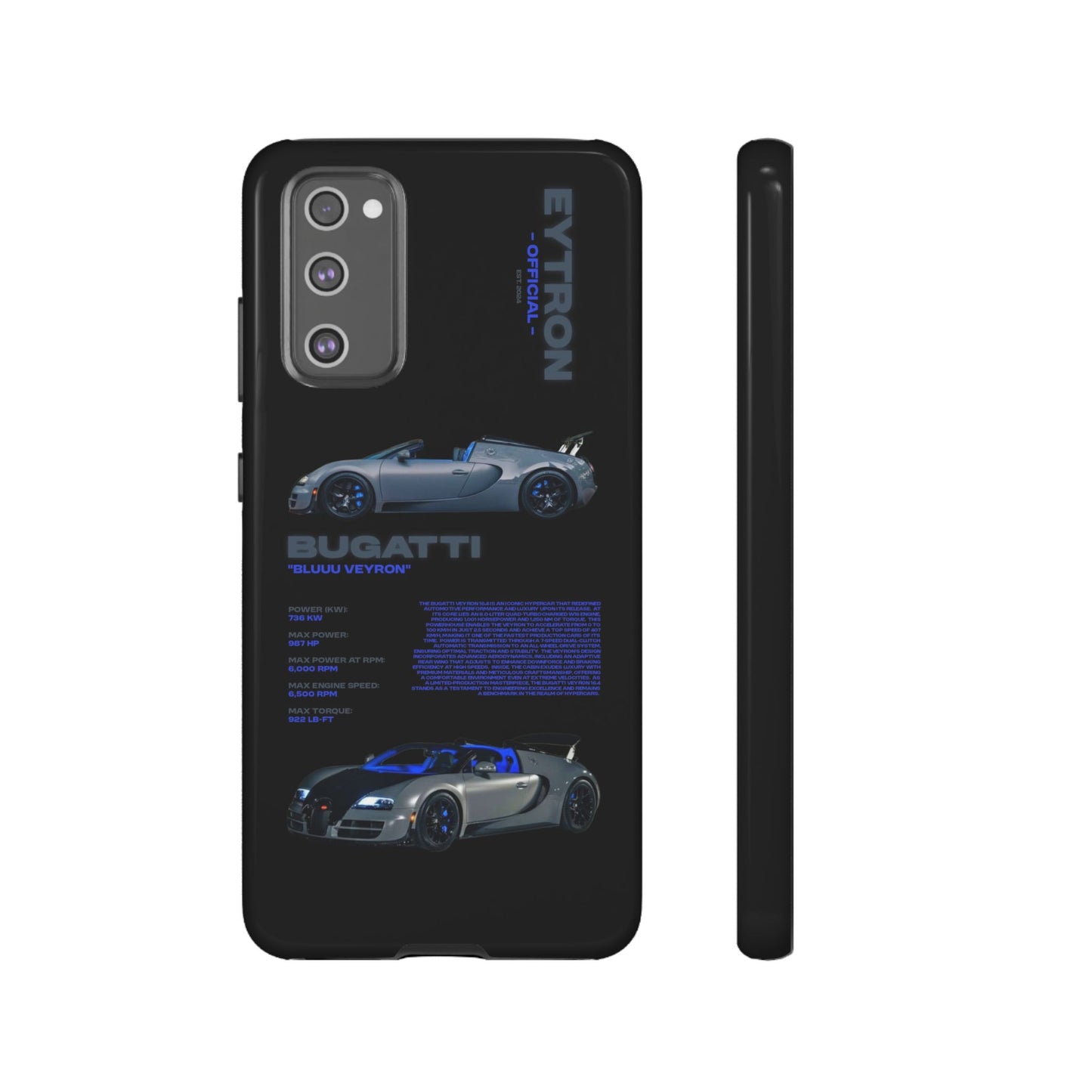 "Bluuu Veyron" Sturdy Case