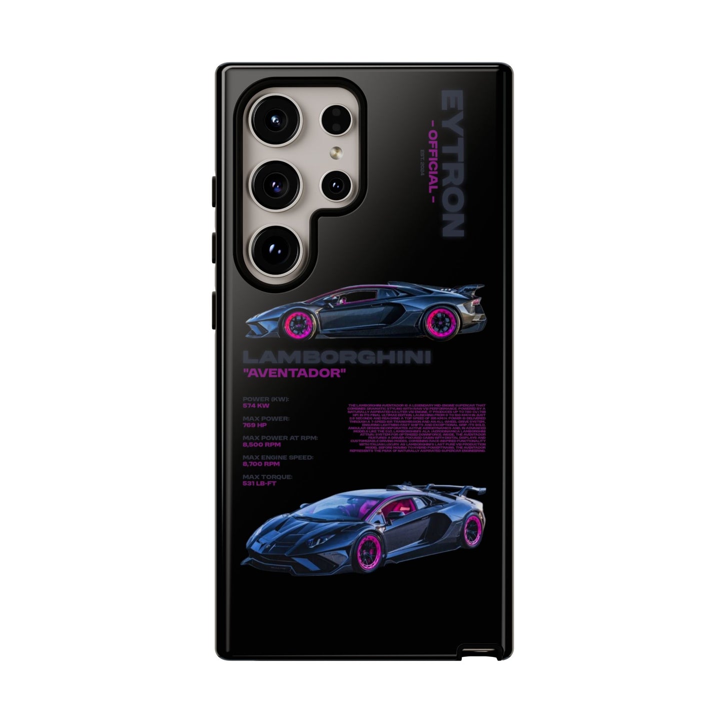 "Strad's Lambo" Sturdy Case