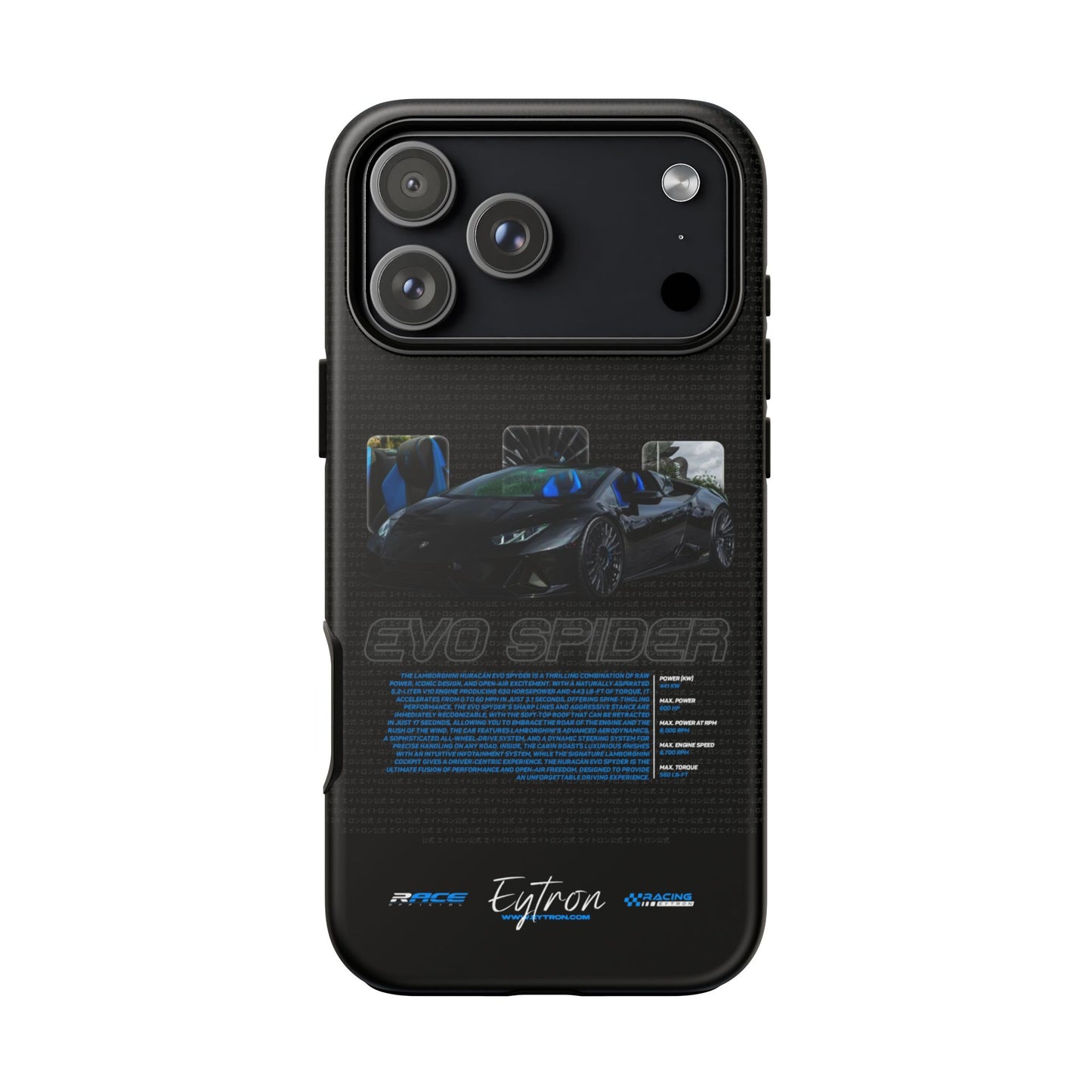 "Evo Spider" Premium Case