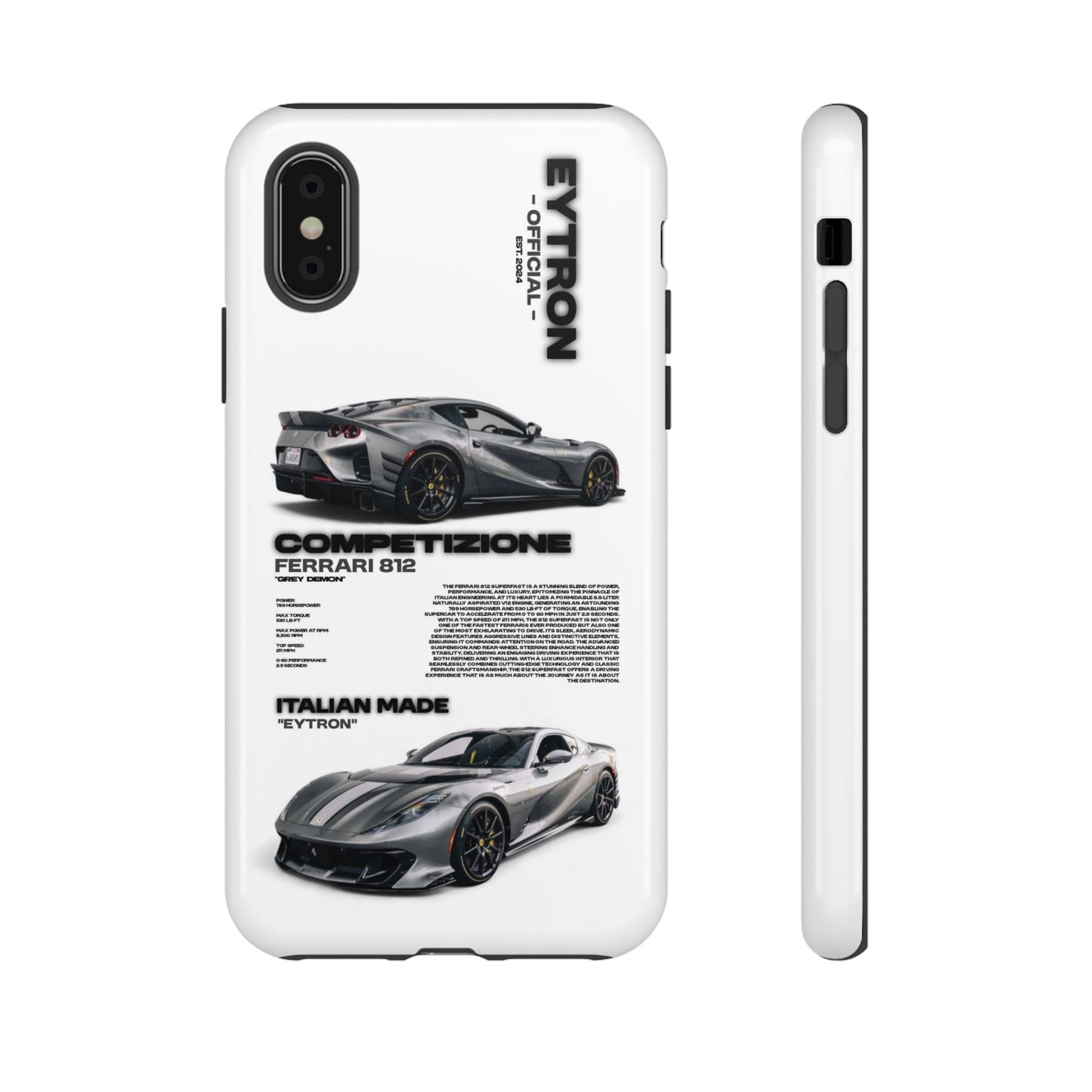 "Grey Demon" Sturdy Case