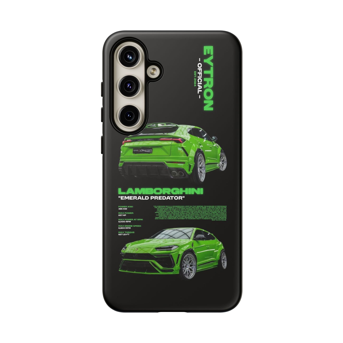 "Emerald Predator" Sturdy Case