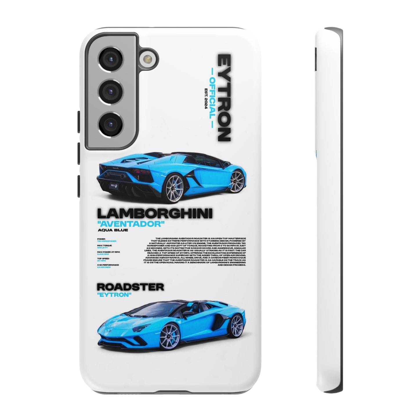 "Aqua Blue" Sturdy Case