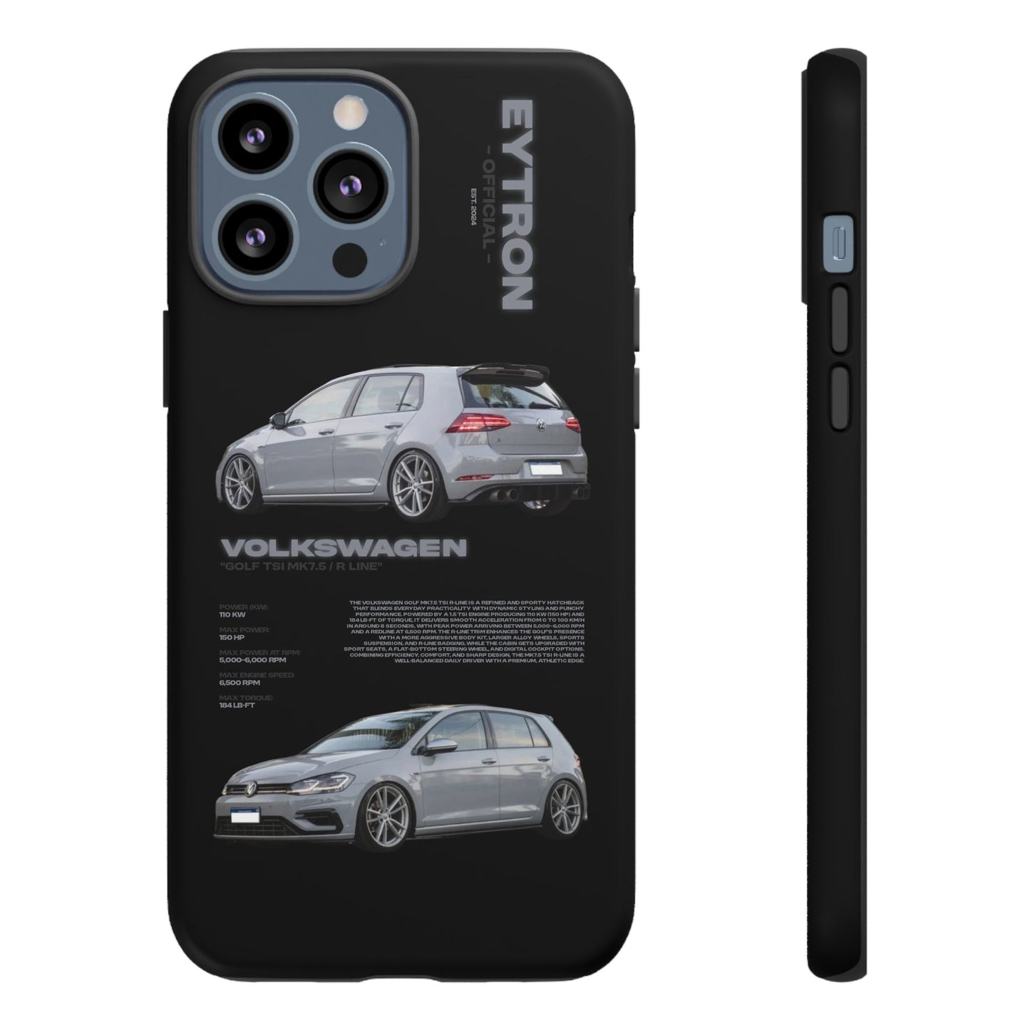 "Golf TSI MK7.5 / R Line" Sturdy Case