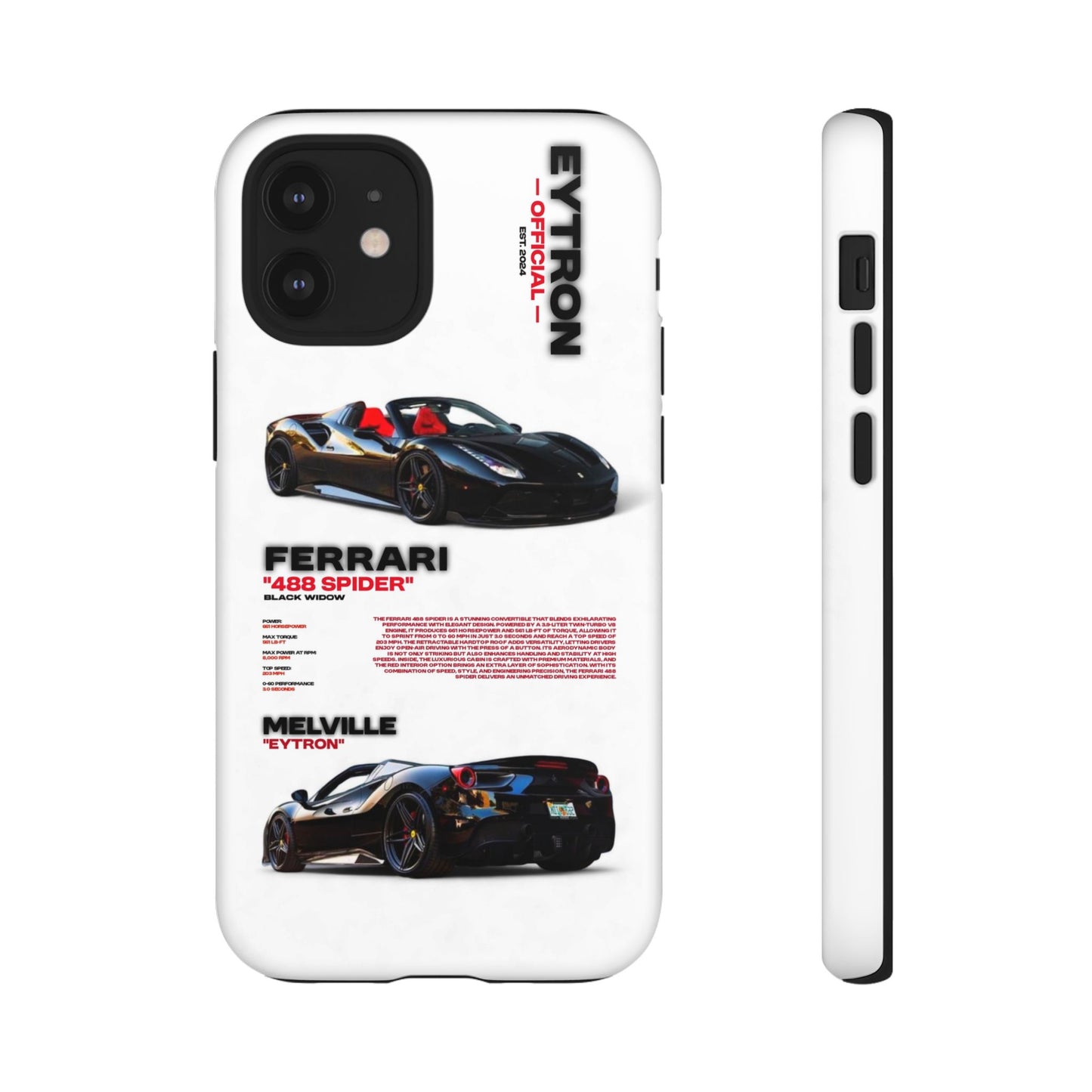 "Black Widow" Sturdy Case
