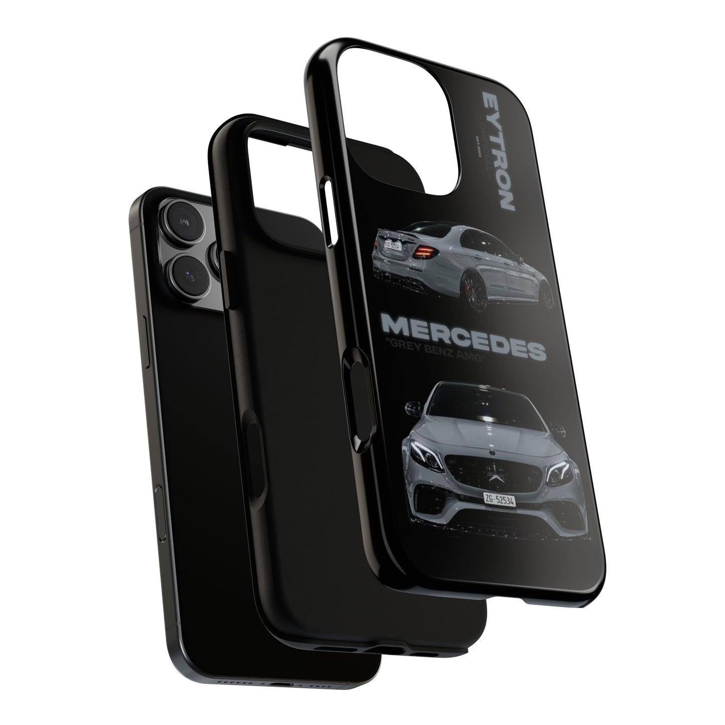 "Grey Benz AMG" Sturdy Case