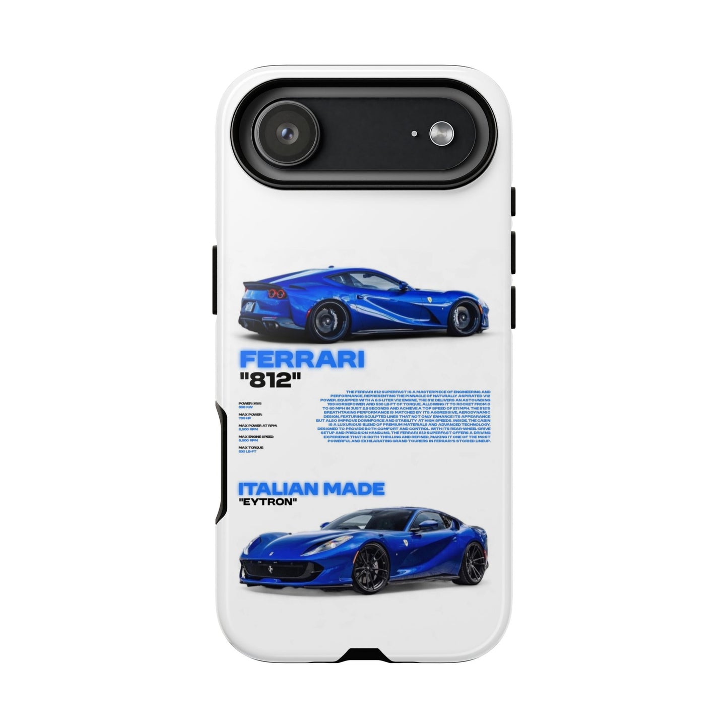 "Blue Thunder" Sturdy Case