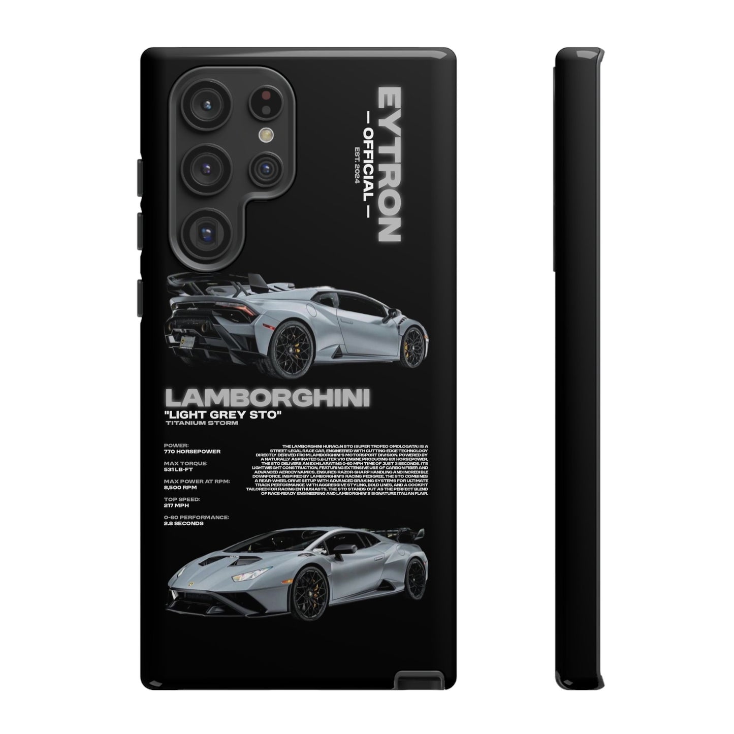 "Titanium Storm" Sturdy Case