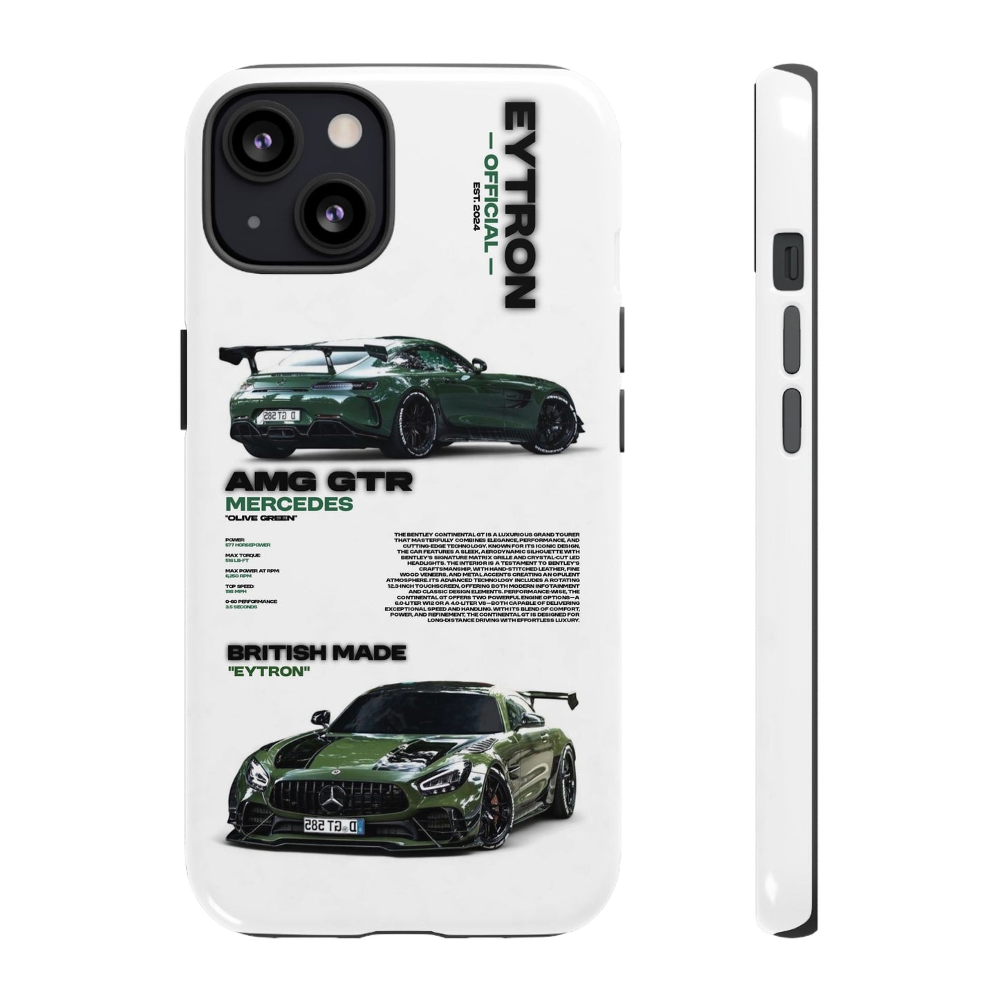 "Olive Green" Sturdy Case