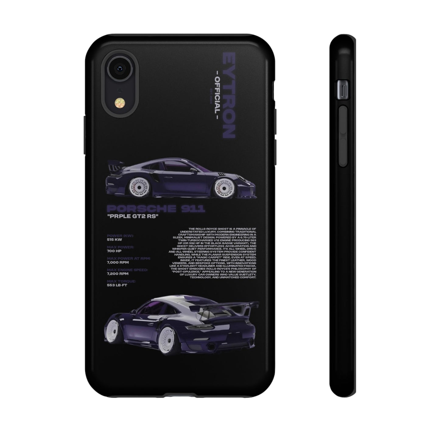 "PRPLE GT2 RS" Sturdy Case