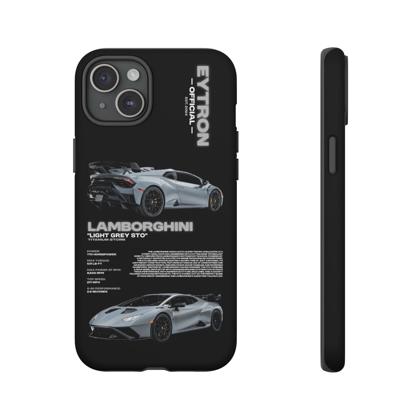 "Titanium Storm" Sturdy Case