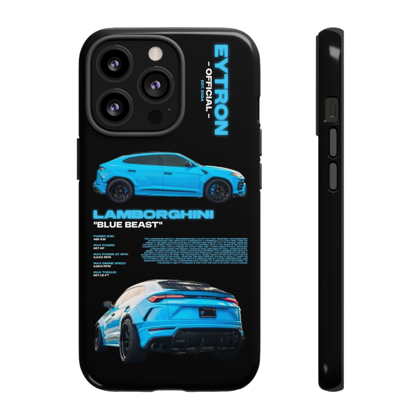 "Blue Beast" Sturdy Case