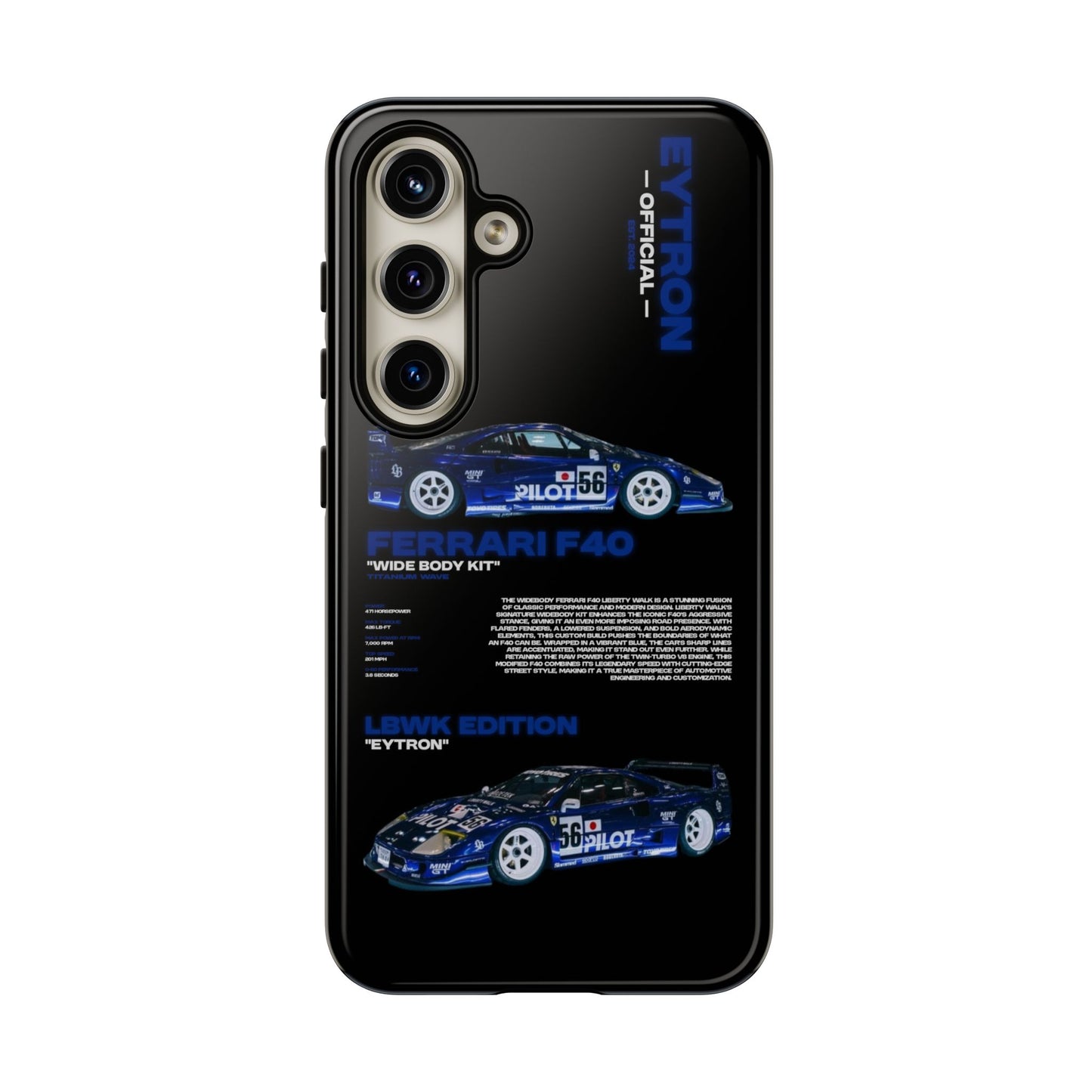 "Titanium Wave" Sturdy Case