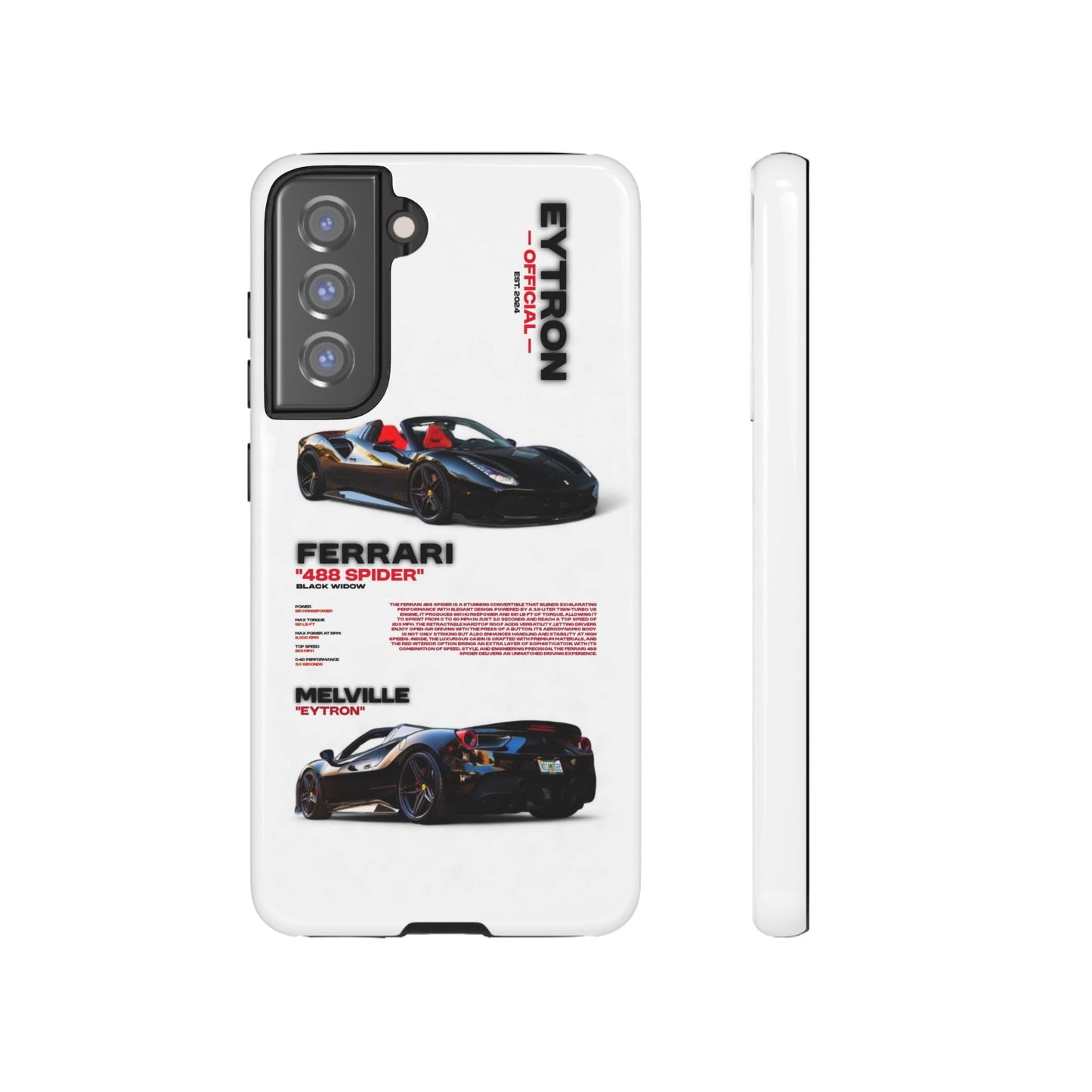 "Black Widow" Sturdy Case
