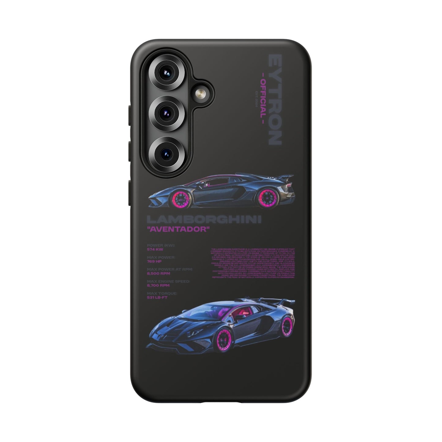 "Strad's Lambo" Sturdy Case