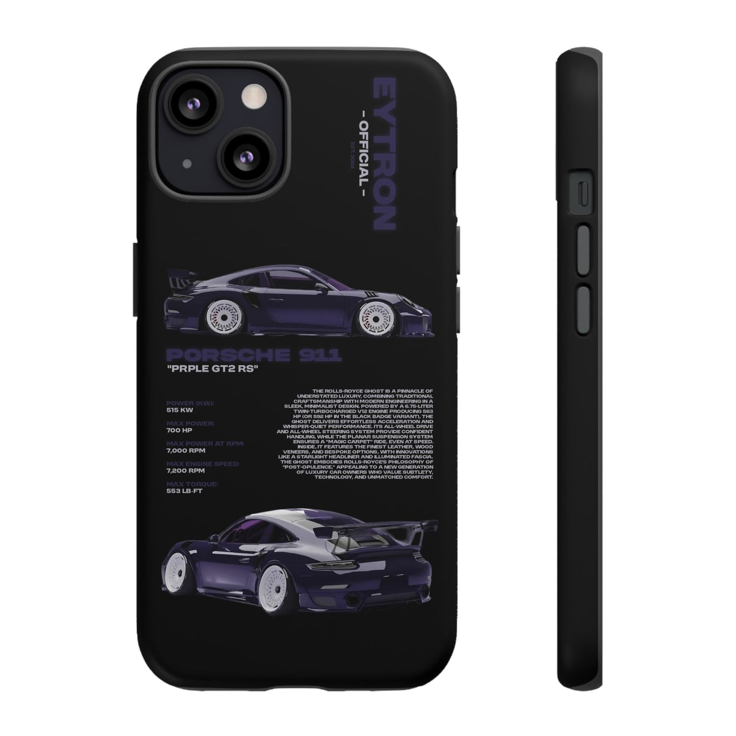 "PRPLE GT2 RS" Sturdy Case