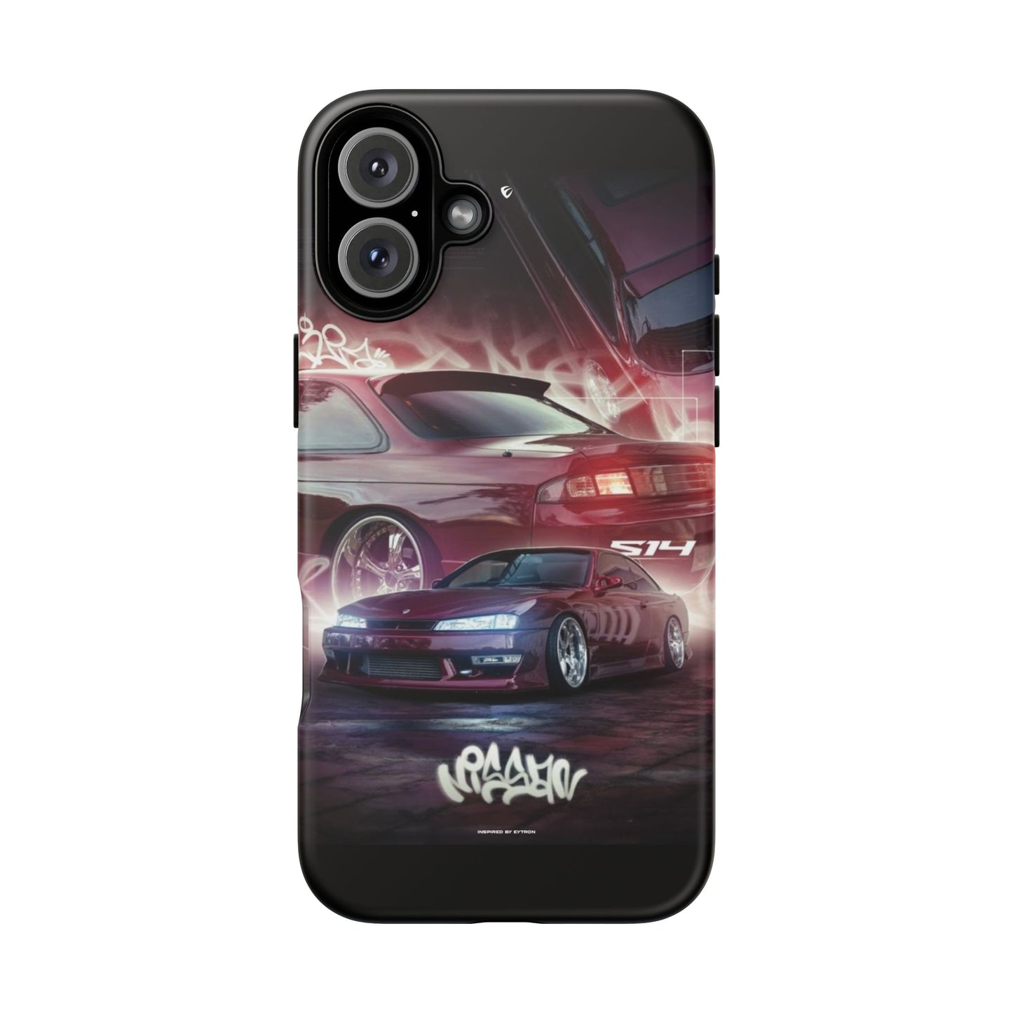 "Wine Red S14" JDM Case