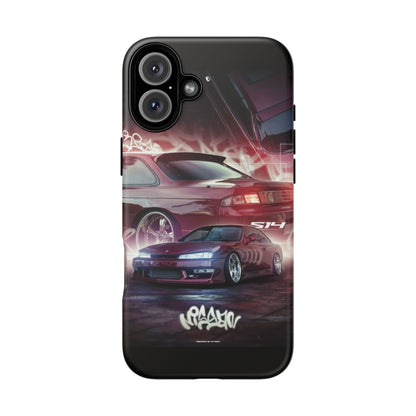 "Wine Red S14" JDM Case