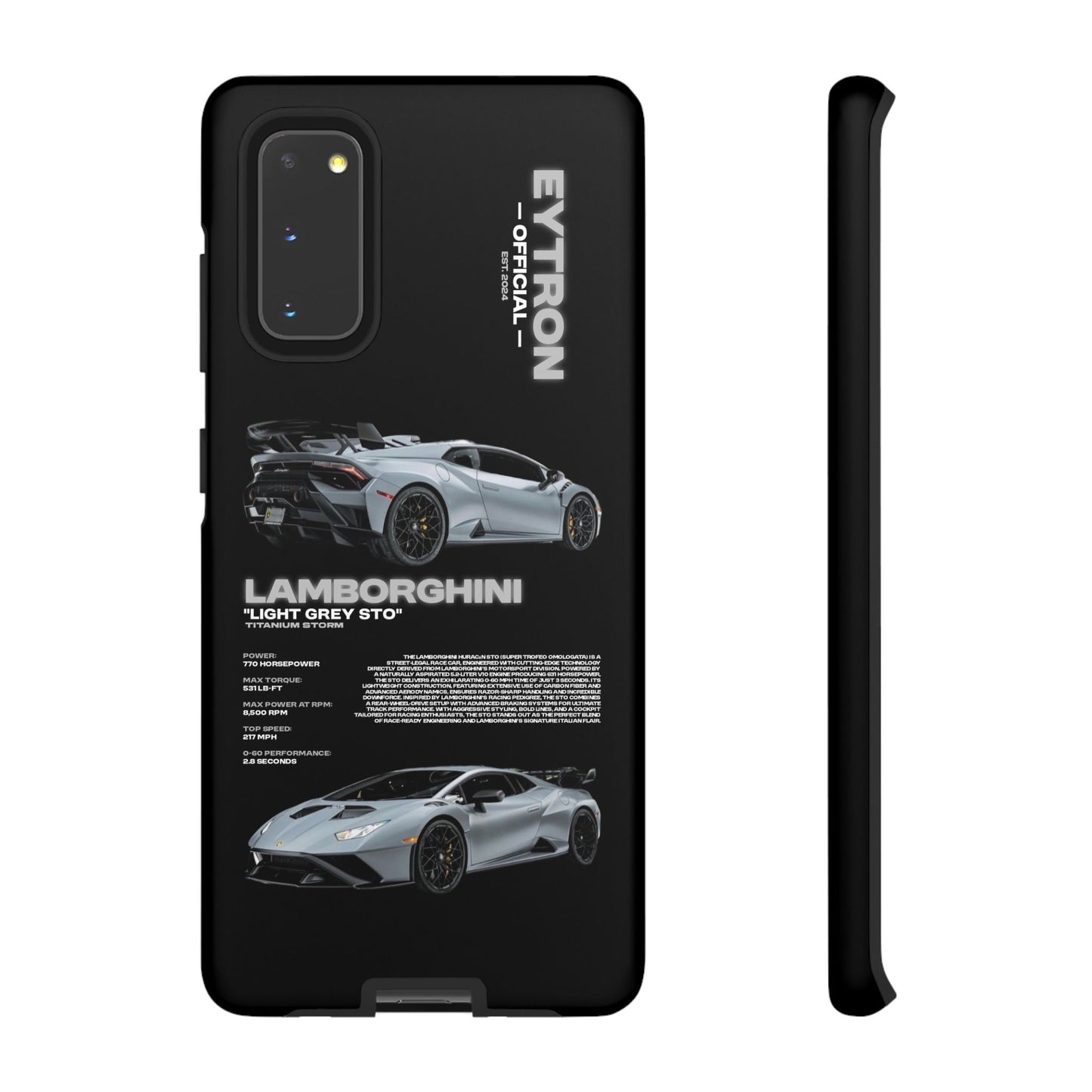 "Titanium Storm" Sturdy Case