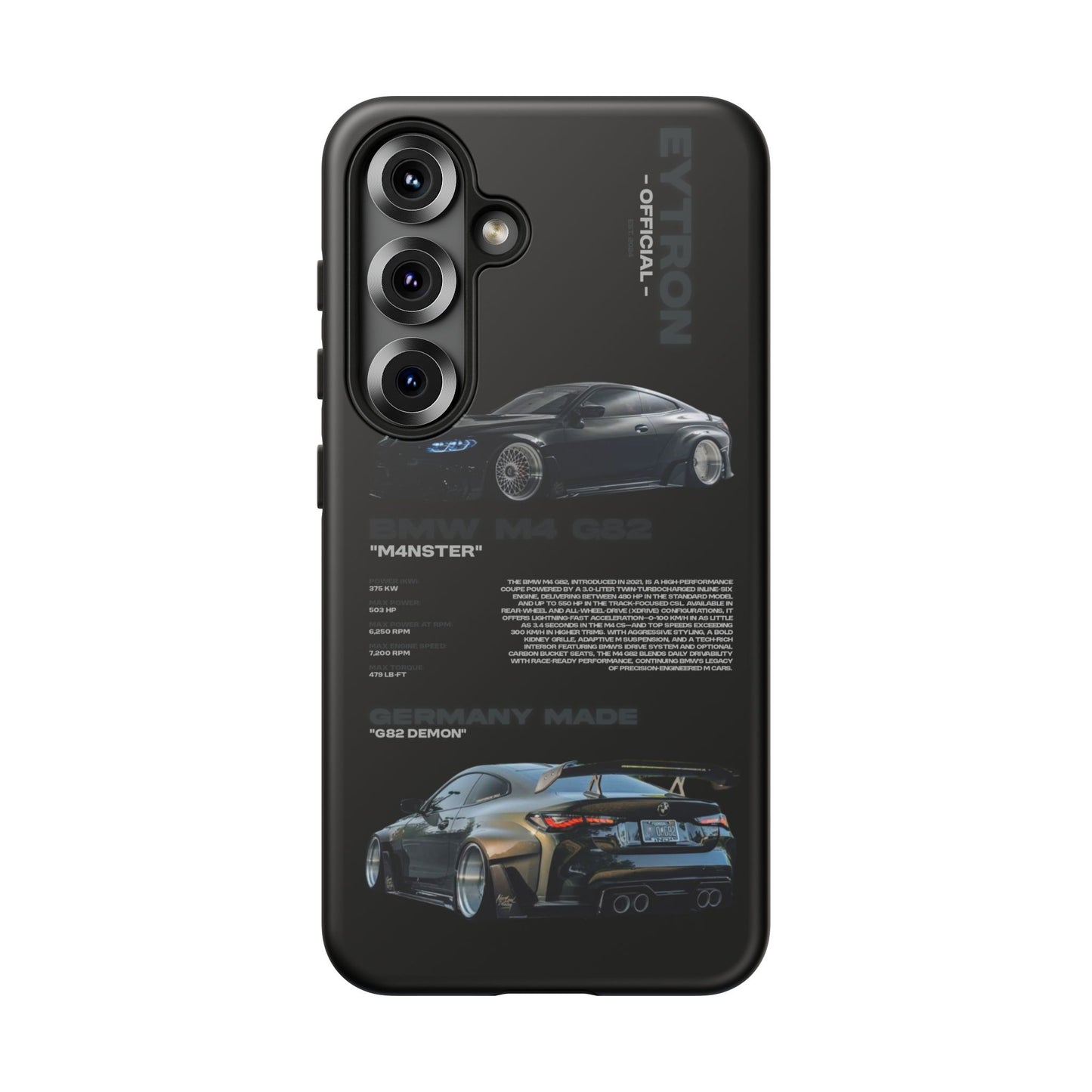 "M4nster" Sturdy Case