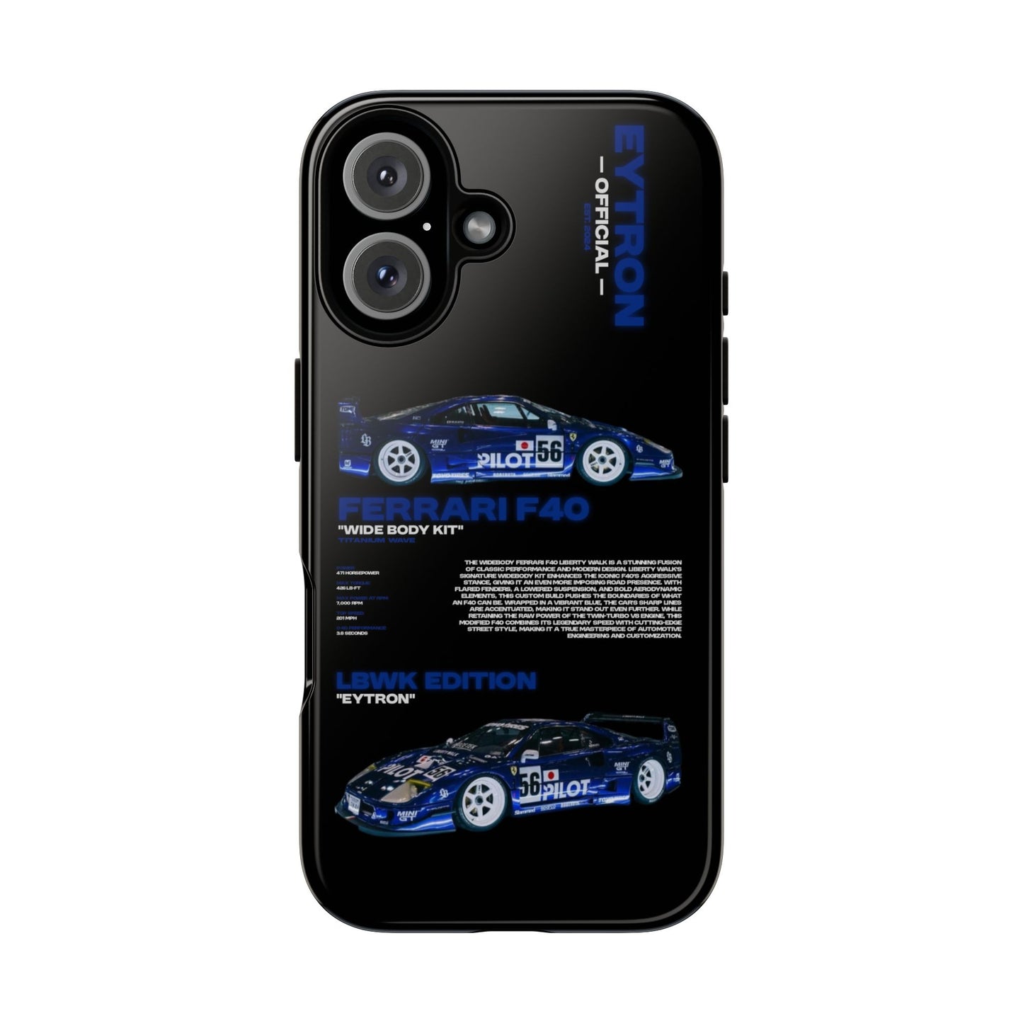 "Titanium Wave" Sturdy Case