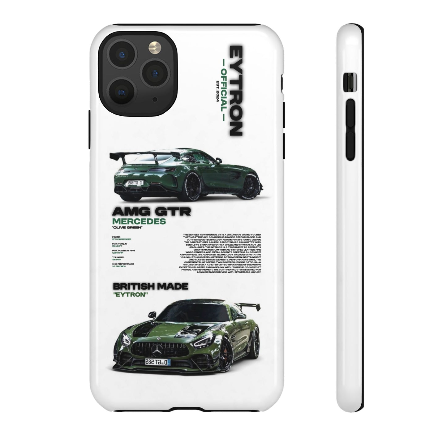 "Olive Green" Sturdy Case