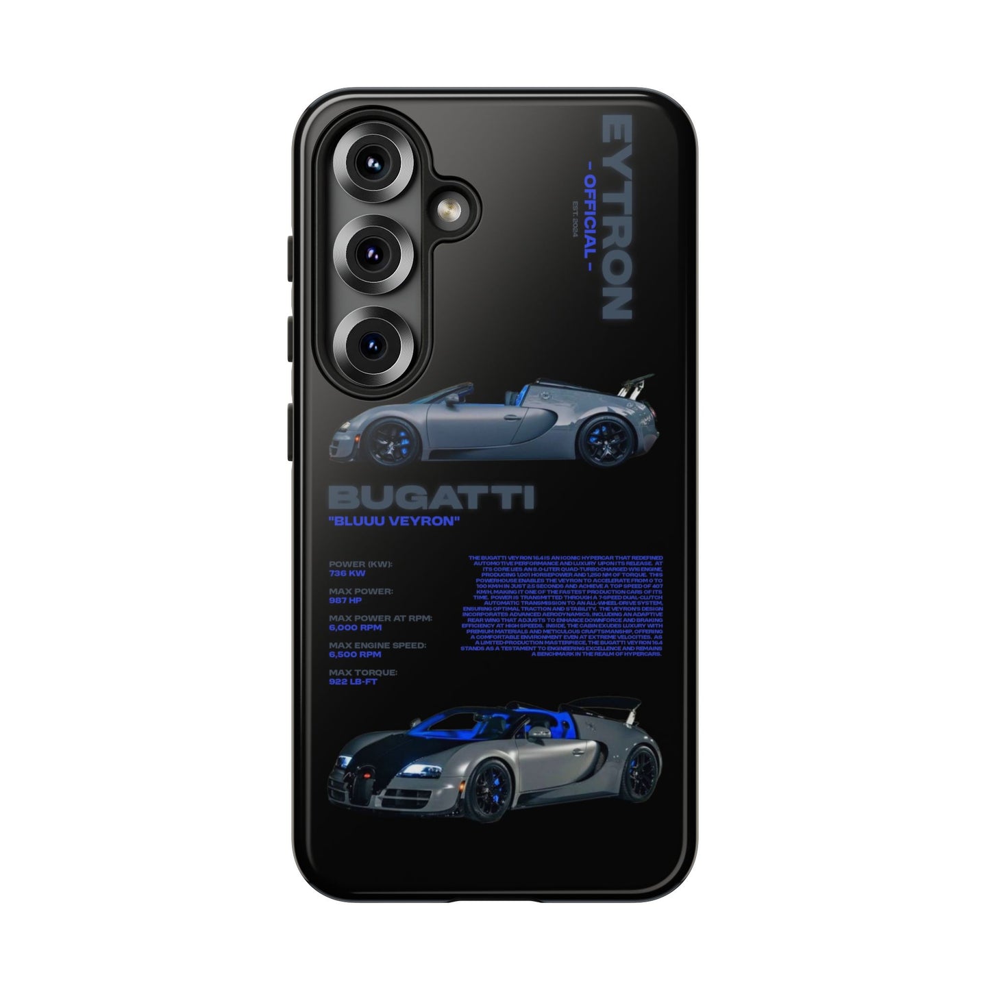 "Bluuu Veyron" Sturdy Case