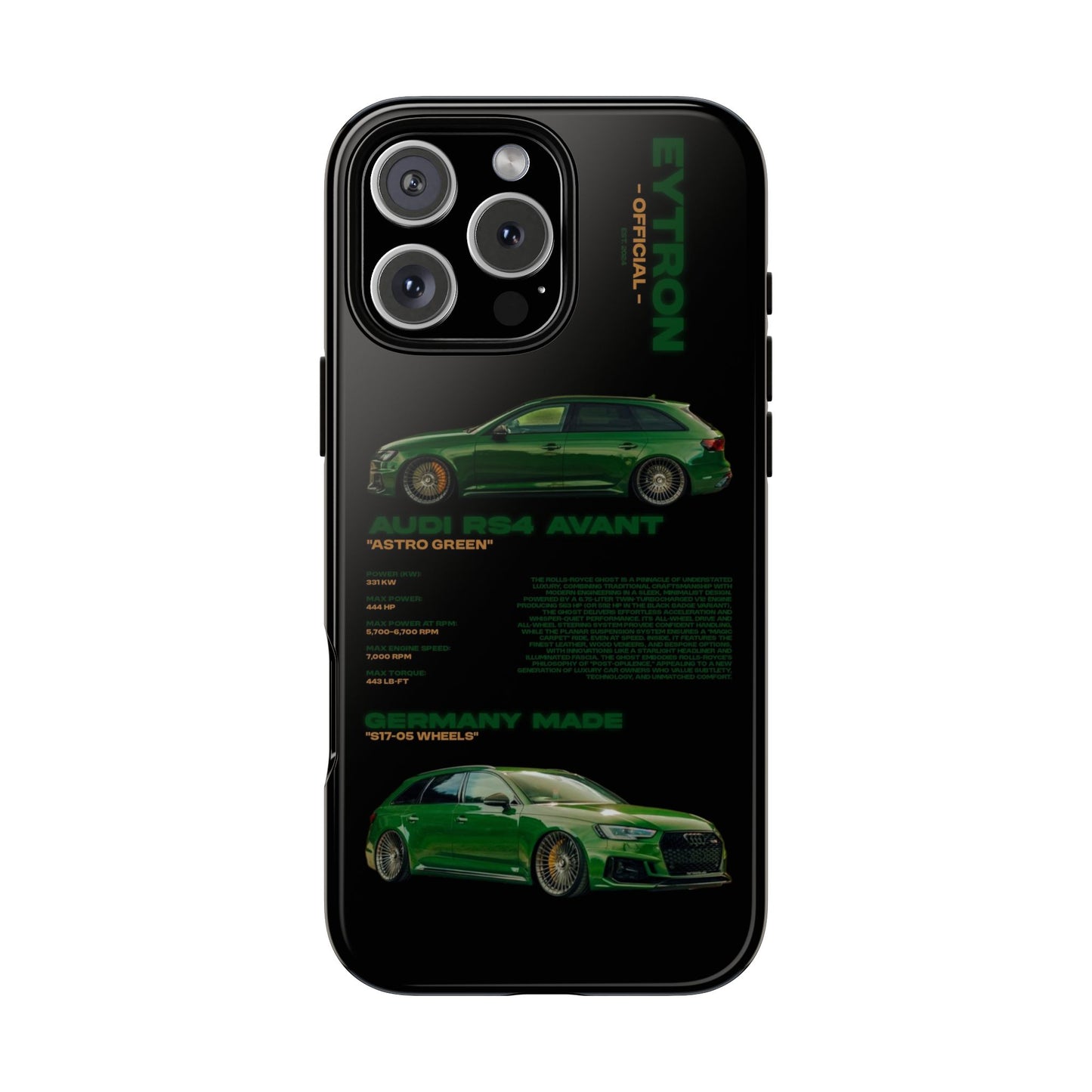 "Astro Green" Sturdy Case