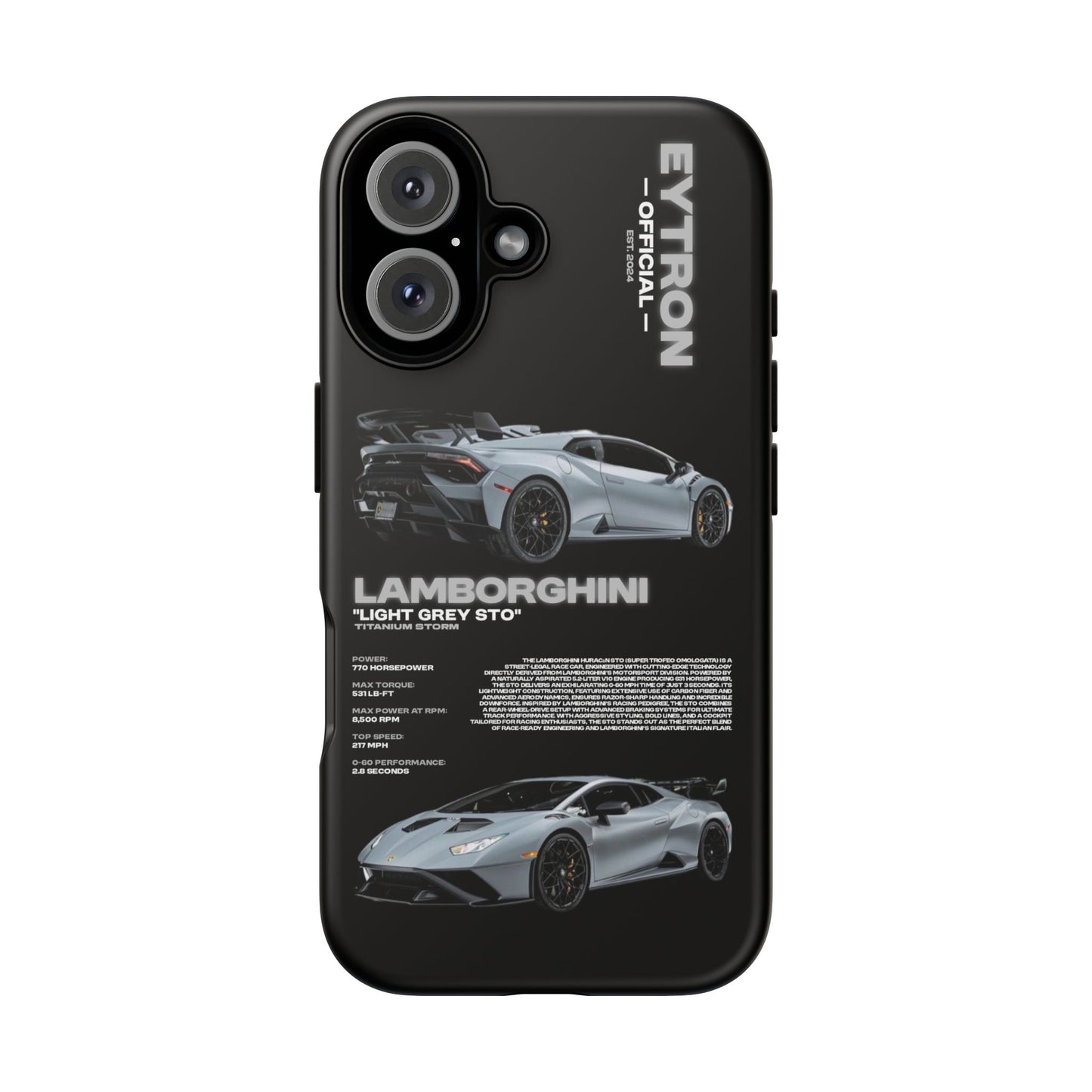 "Titanium Storm" Sturdy Case
